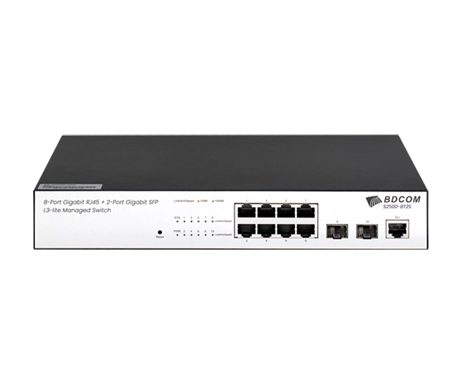 8 Port managed Network Switch