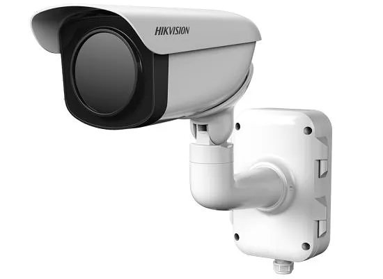 Thermal Bullet IP Camera (DeepInView, H.265+, 100mm Lens)