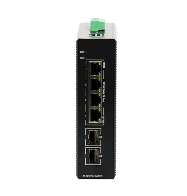 4 Port managed L3-lite Industrial PoE Switch