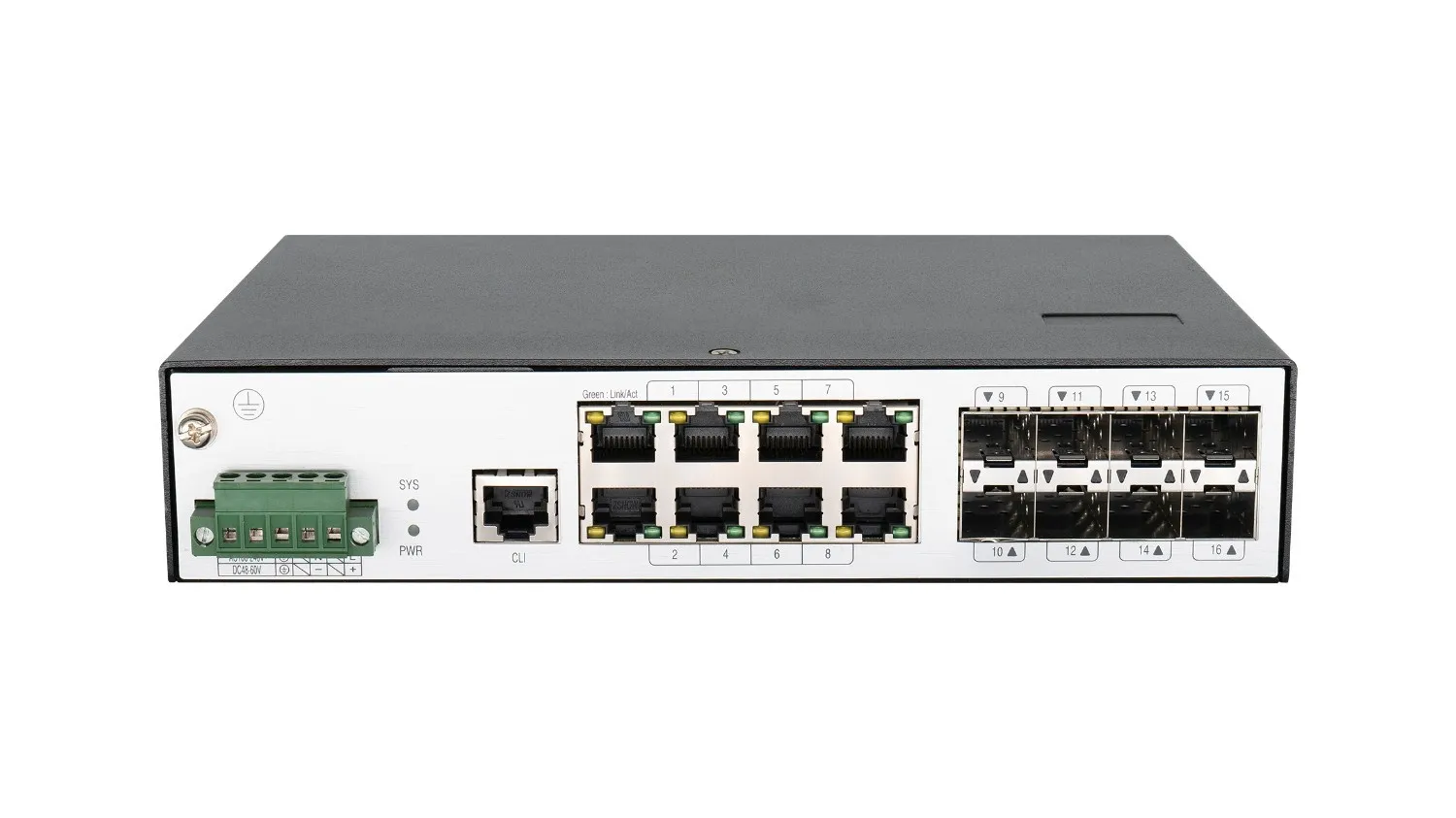8 Port managed Industrial Switch
