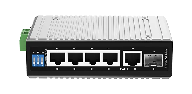4 Port Unmanaged Industrial PoE Switch