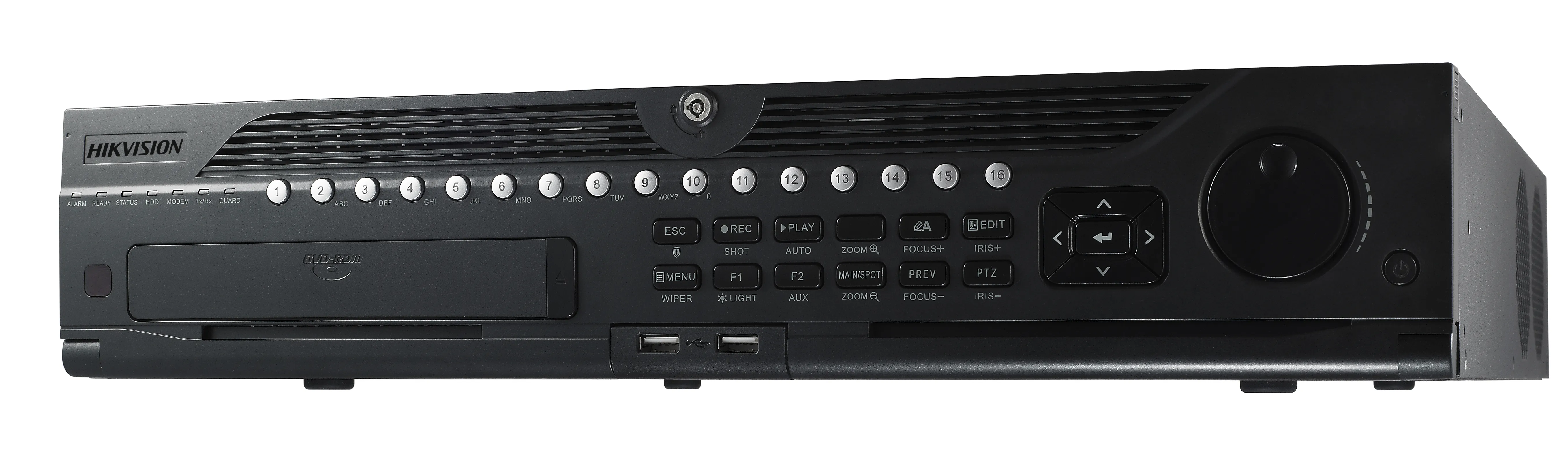 32 Channel NVR, 8 SATA&Ports (H.265+, RAID)
