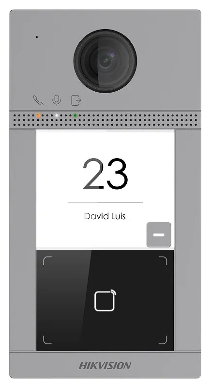 Video Intercom Single-button Door Station (Wi-Fi, with Card Reader)