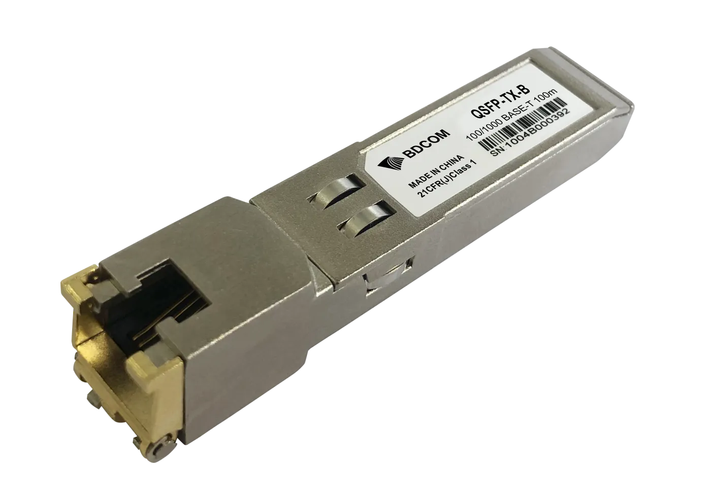 Copper SFP transceiver