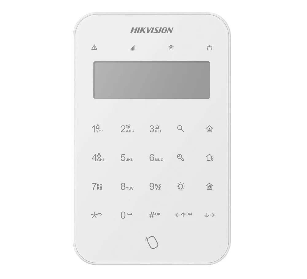Wireless LCD key keypad