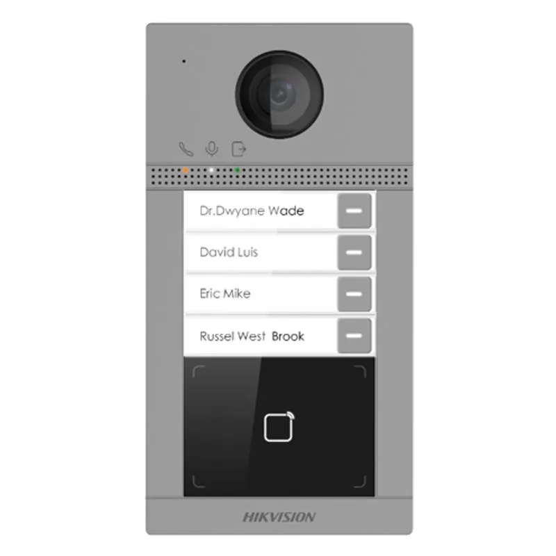 Video Intercom Four-button Door Station