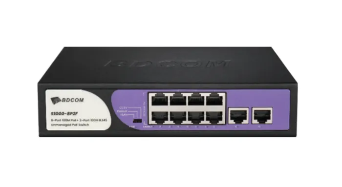 8 Port Unmanaged PoE Switch