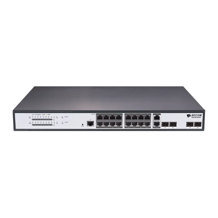 16 Port managed POE Switch