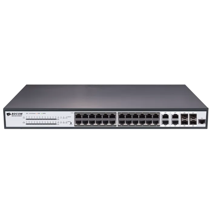 24 Port managed POE Switch