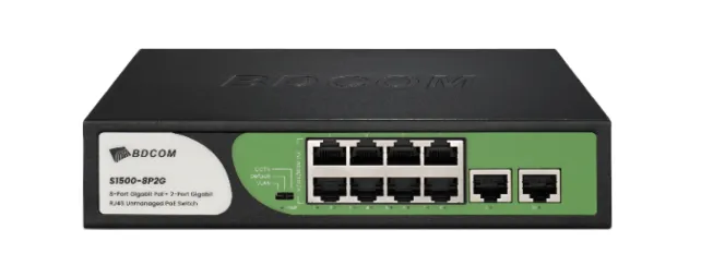 8 Port Unmanaged PoE Switch