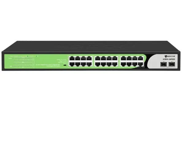 24 Port Unmanaged PoE Switch