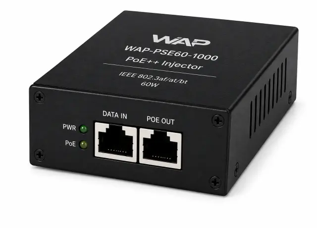Gigabit PoE+ Injector