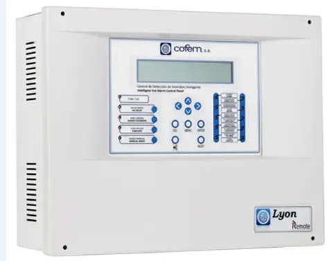 8 Loop LYON REMOTE Addressable Fire Alarm Panel