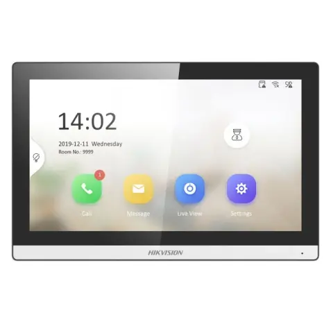 7-inch touchscreen indoor intercom