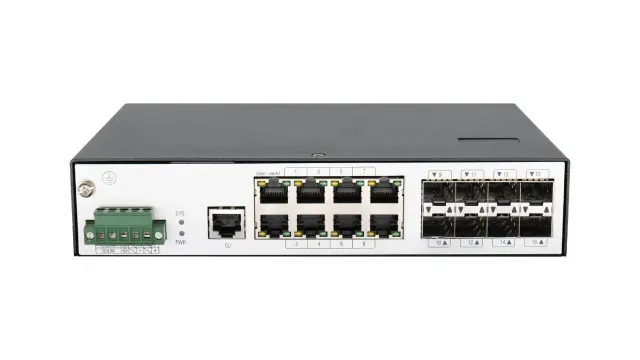 8 Port managed Industrial Switch