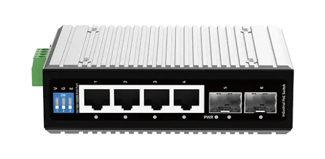 4 Port Unmanaged Industrial PoE Switch