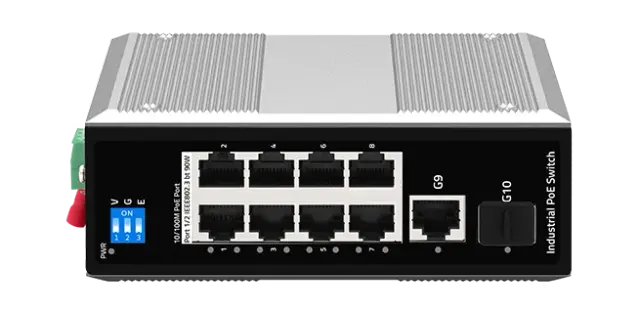 8 Port Unmanaged Industrial PoE Switch