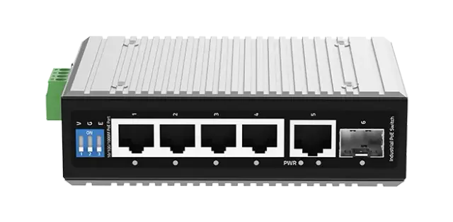 4 Port Unmanaged Industrial PoE Switch