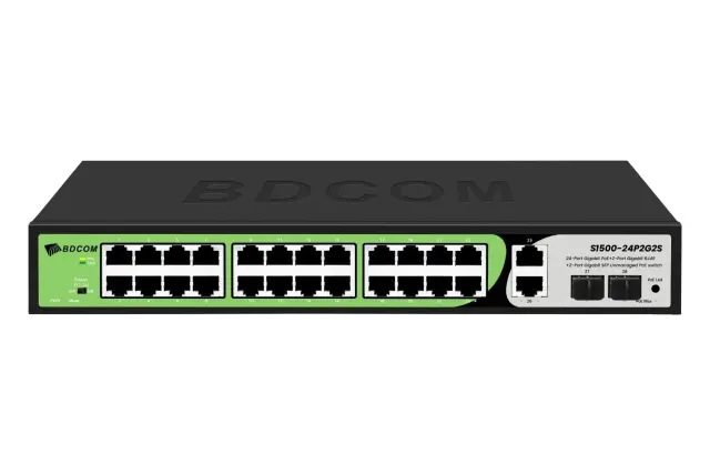 24 Port PoE Switch (370W)
