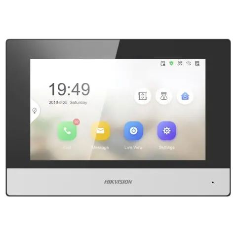 7-inch touchscreen indoor intercom