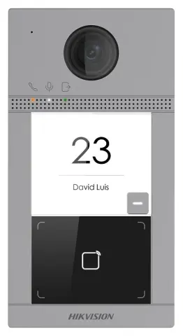 Video Intercom Single-button Door Station (Wi-Fi, with Card Reader)