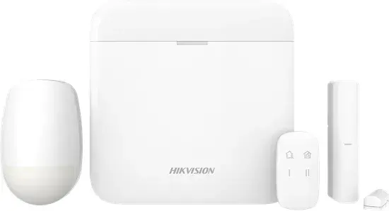 Wireless Alarm Kit (64 Zone Panel, PIR, Remote Control, Magnetic Contact)