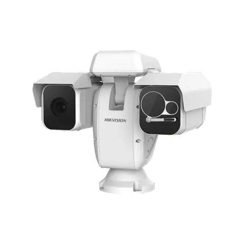 Thermal + optical dual-spectrum network positioning system
