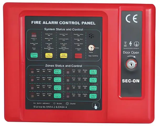 8 Zone Conventional Fire Alarm Panel (Battery Excluded)