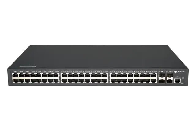 48 Port managed Network Switch (dual AC power supply)