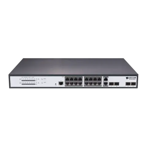16 Port managed POE Switch
