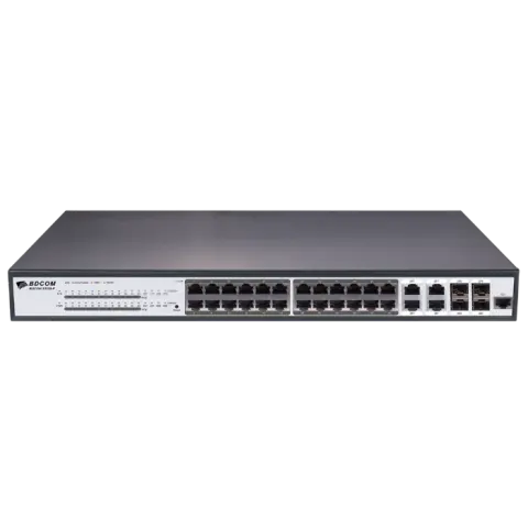 24 Port managed POE Switch
