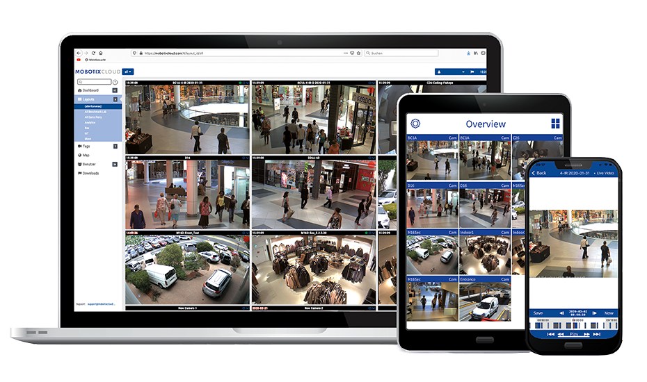 MOBOTIX Cloud | Secure Remote Access & Archiving